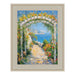 32x48 Frame Contemporary Silver Leaf Picture Frame