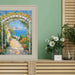 32x48 Frame Contemporary Silver Leaf Picture Frame