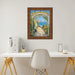 14x18 Frame Contemporary Wood Grain Honey Scoop Picture Frame