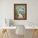 24x30 Frame Contemporary Wood Grain Honey Scoop Picture Frame