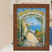24x30 Frame Contemporary Wood Grain Honey Scoop Picture Frame
