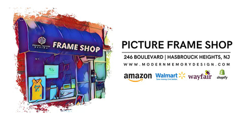 New Jersey Frame shop for custom framing picture frames and canvas art