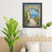 Cris Cross Cathedral Gothic Black Picture Frame 
