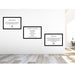 Framed Company Vision Statement Values Mission Custom Prints 40x60 Black Wood Frame  