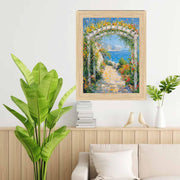 11x16 Frame Cypress Natural Oak Wood Picture Frame -