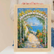 14x17 Frame Cypress Natural Oak Wood Picture Frame -