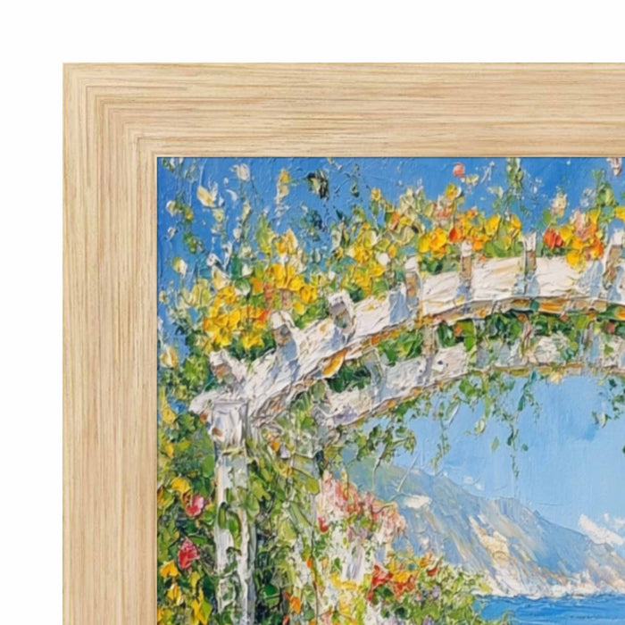 32x48 Frame Cypress Natural Oak Wood Picture Frame -
