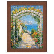 20x24 Frame Dark Walnut Wood Grain Picture Frame -