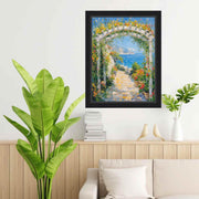 20x20 Frame Diploma Black Funky Lip Picture Frame