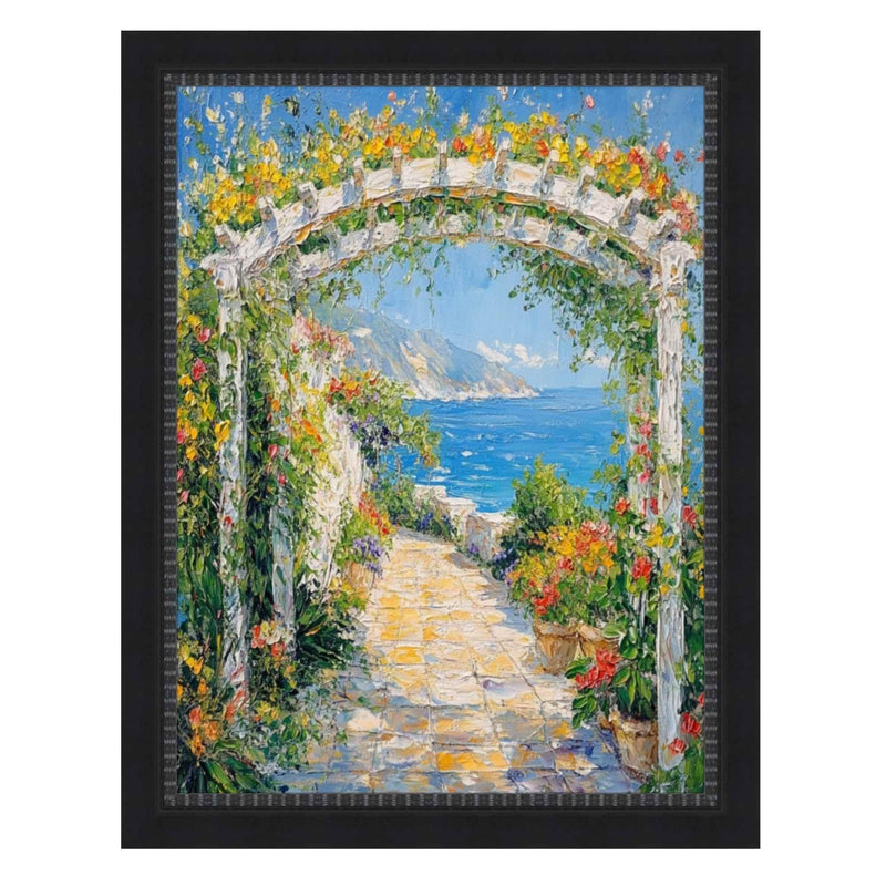 22x22 Frame Diploma Black Funky Lip Picture Frame