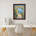 32x48 Frame Diploma Mahogany With Black Lip Picture Frame