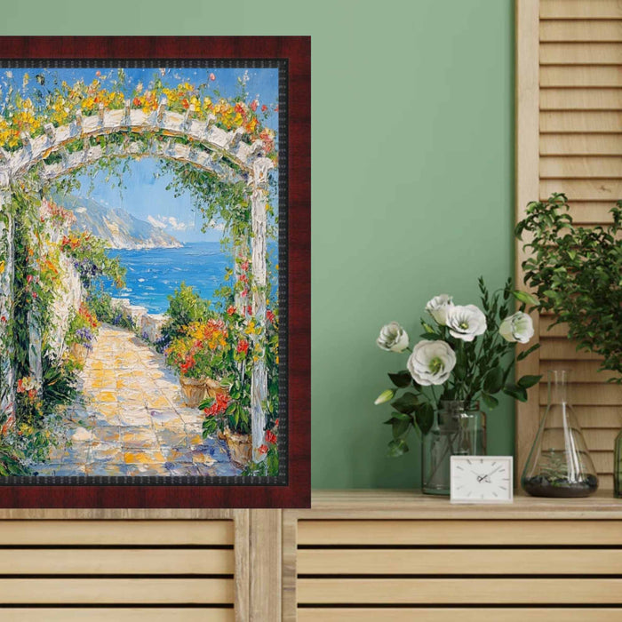 30x40 Frame Diploma Mahogany With Black Lip Picture Frame