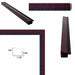 32x48 Frame Diploma Mahogany With Black Lip Picture Frame