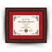 Stanford University Diploma Frame 8.5x11 Certificate Mahogany