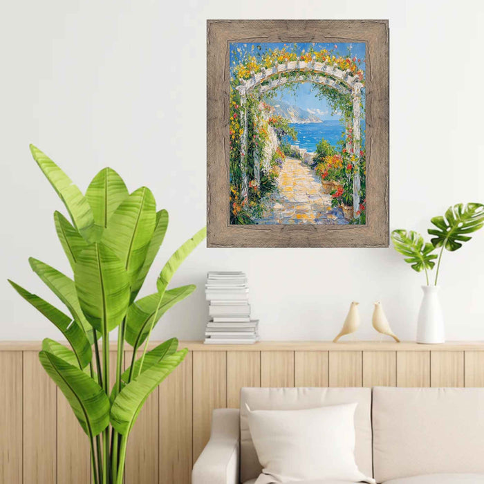 32x48 Frame Drift Barnwood Beach Wood Rustic Picture Frame -