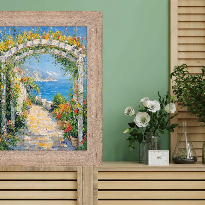 32x48 Frame Drift wood Barnwood White Wash Rustic Picture Frame Vintage