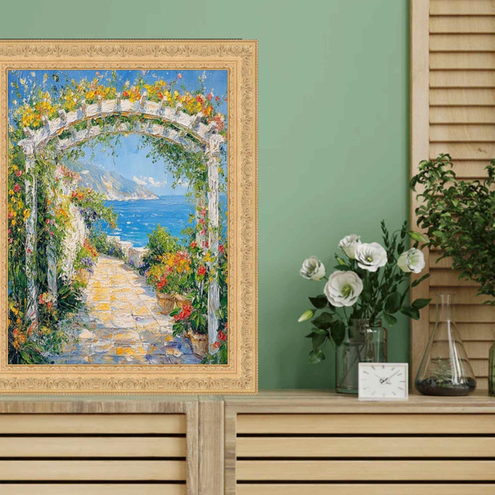 25x25 Frame French Gold Leaf Ornate Picture Frame