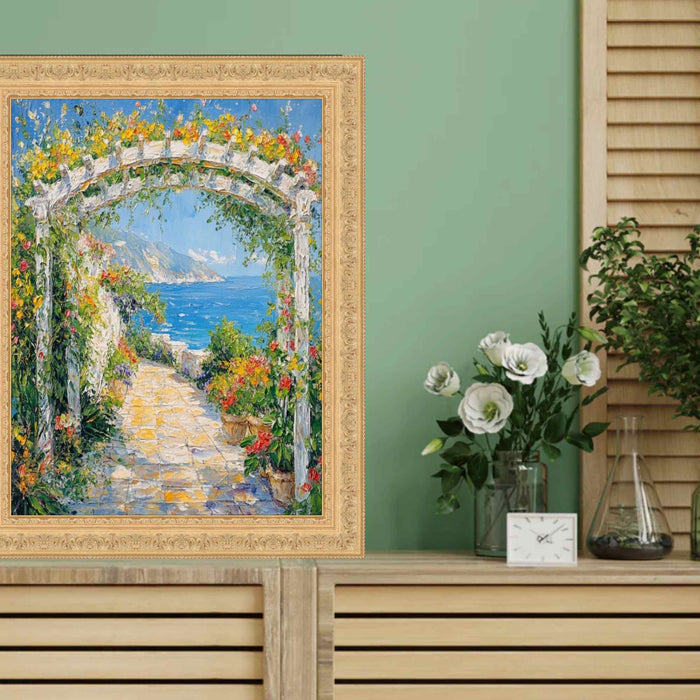 32x48 Frame French Gold Leaf Ornate Picture Frame