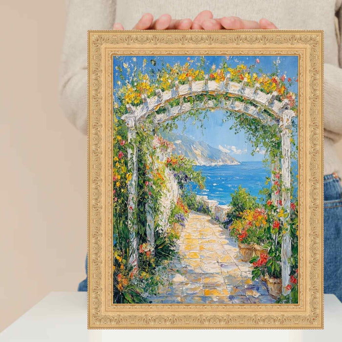 25x25 Frame French Gold Leaf Ornate Picture Frame