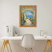 40x60 Frame Funky Birght Gold Leaf Gothic Picture Frame