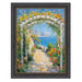 32x48 Frame Funky Gothic Black With Gold Picture Frame