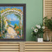 Funky Gothic Black With Gold Picture Frame Home Office