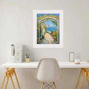 40x50 Frame Gallery Matte White Flat Picture Frame- Wide White Frame