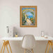 20x20 Frame Gladiator Gold Ribbed Picture Frame