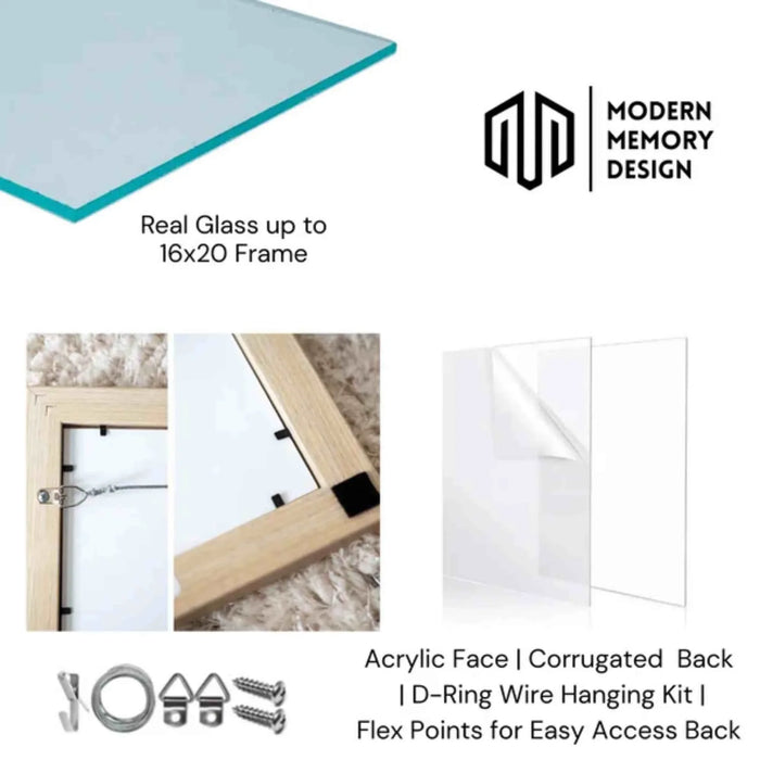 20x20 Frame Gladiator Gold Ribbed Picture Frame