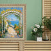 20x20 Frame Gladiator Silver Ribbed Picture Frame
