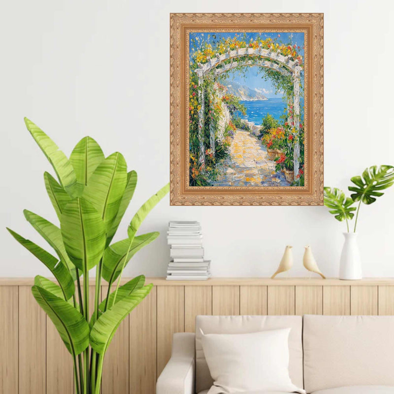 Gold Baroque Ornate Picture Frame 
