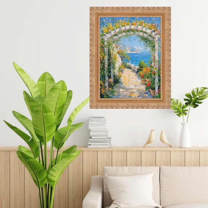 Gold Baroque Ornate Picture Frame 