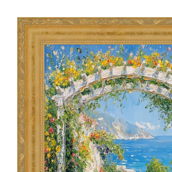 10x12 Frame Gold Leaf Scoop Victorian Picture Frame