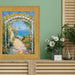 20x20 Frame Gold Leaf Scoop Victorian Picture Frame