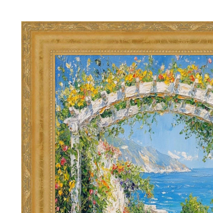 32x48 Frame Gold Leaf Scoop Victorian Picture Frame