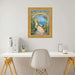 32x48 Frame Gold Leaf Scoop Victorian Picture Frame