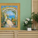 32x48 Frame Gold Leaf Scoop Victorian Picture Frame