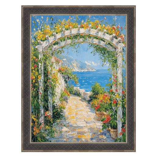 8.5x11 Frame Gothic Antique Silver Espresso Picture Frame Vintage