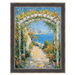32x48 Frame Gothic Antique Silver Espresso Picture Frame Vintage