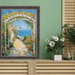 40x60 Frame Gothic Antique Silver Espresso Picture Frame Vintage