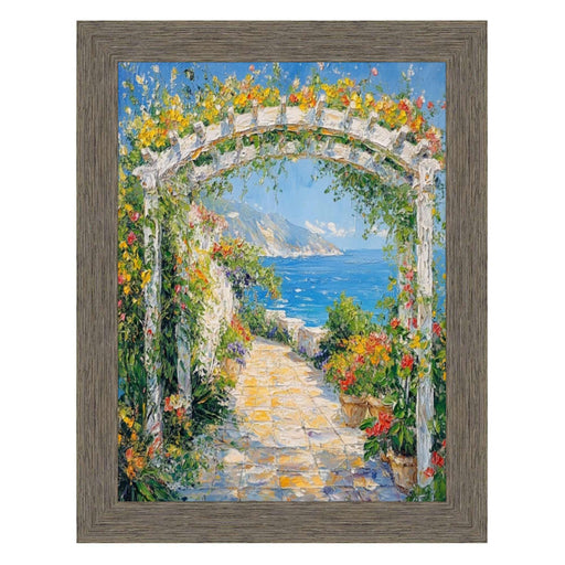 15x15 Frame Gray Weathered Wood Picture Frame - Farmhouse Chabi Chic