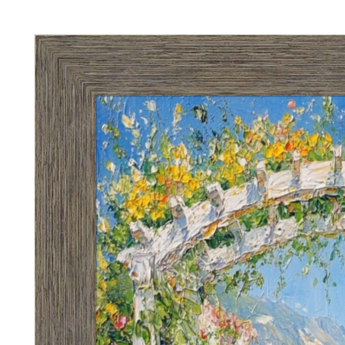 12x16 Frame Gray Weathered Wood Picture Frame - Farmhouse Chabi Chic