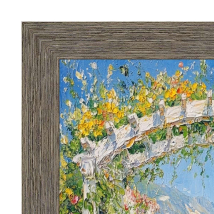 32x48 Frame Gray Weathered Wood Picture Frame - Farmhouse Chabi Chic
