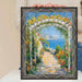 32x48 Frame Gunmetal Slope Glossy Black Picture Frame