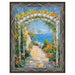 32x48 Frame Gunmetal Slope Glossy Black Picture Frame