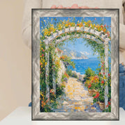 11x13 Frame Gunmetal Slope Silver Pewter Picture Frame