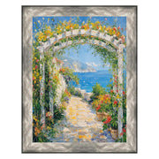 20x24 Frame Gunmetal Slope Silver Pewter Picture Frame