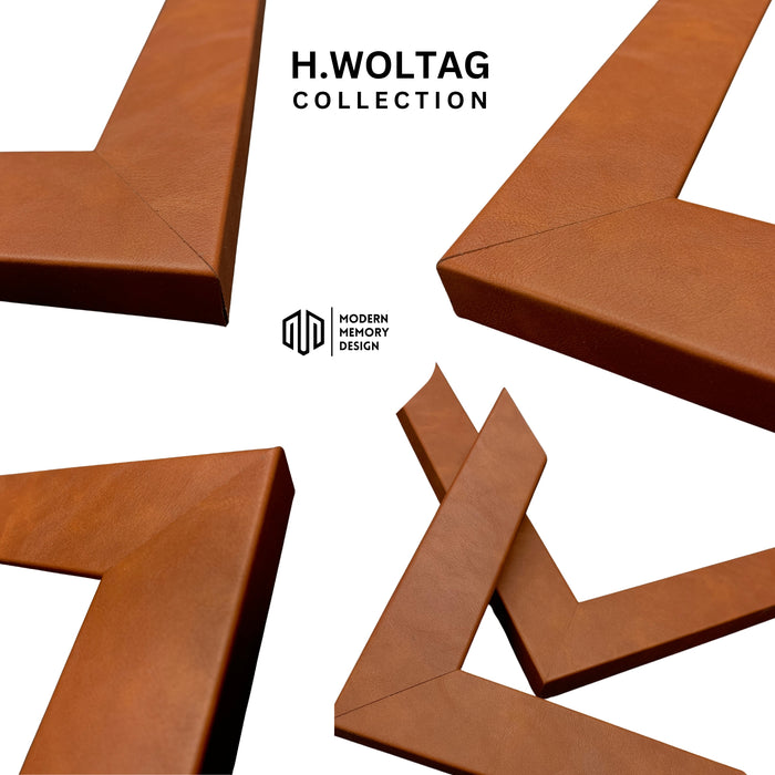 Large Brown Leather Picture Frames - 16x20 18x24 24x36 30x40