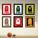 Girls Basketball High School Senior Night Basketball Gift – 20x24 Inch Picture Frame Jersey