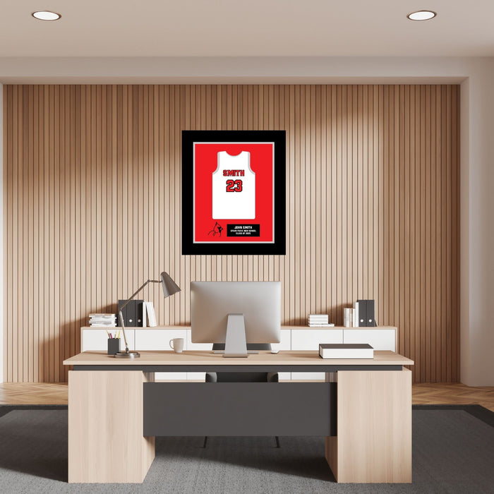 Basketball Gift  Senior Night High School Picture frame Jersey